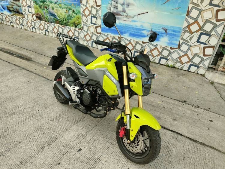 🛵ยังไงก็ขาย MSX125 ปี 59 เครื่องดี สีสวย สตาร์ทมือ(ล๊อคคอไม่ได้) รถบ้านพร้อมใช้งาน เปลี่ยนน้ำมันเครื่องฟรี ส่งฟรี30กิโล รูปที่ 4