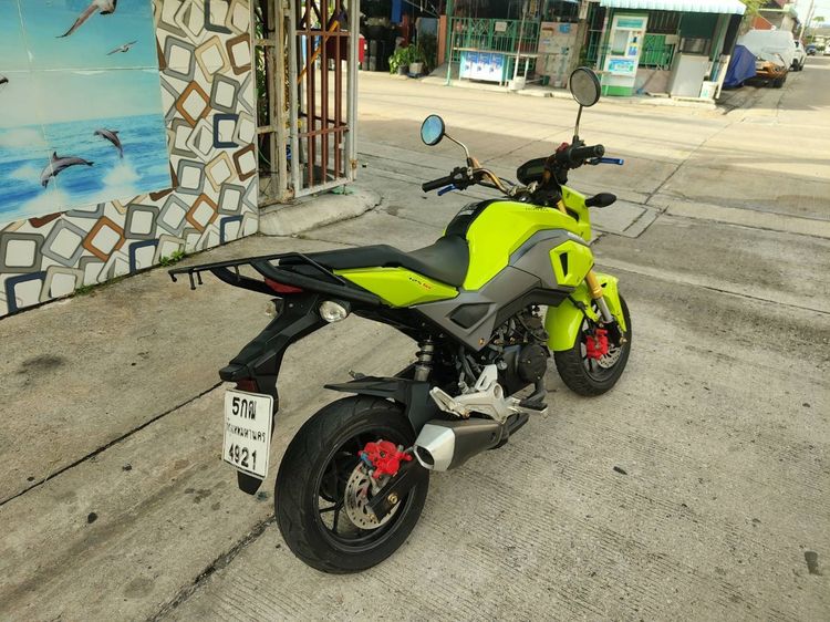 🛵ยังไงก็ขาย MSX125 ปี 59 เครื่องดี สีสวย สตาร์ทมือ(ล๊อคคอไม่ได้) รถบ้านพร้อมใช้งาน เปลี่ยนน้ำมันเครื่องฟรี ส่งฟรี30กิโล รูปที่ 8
