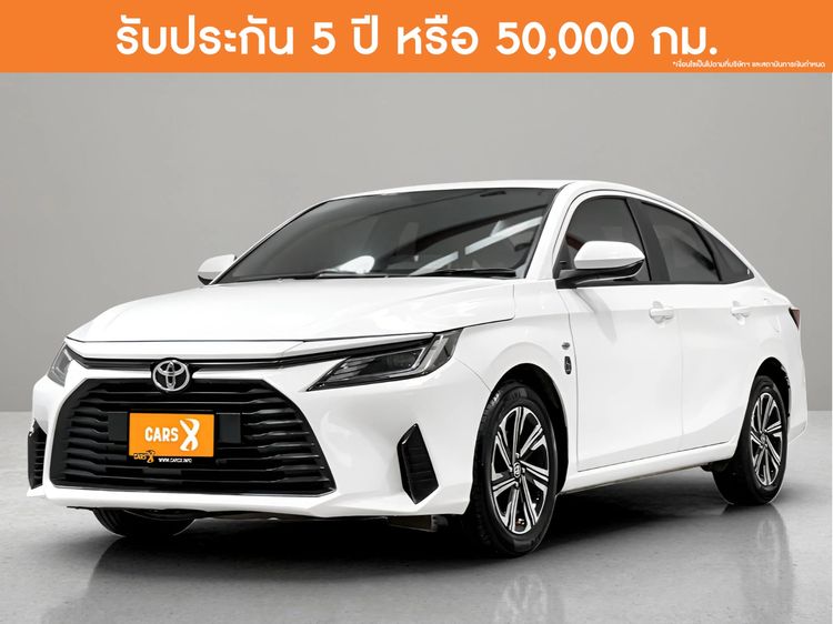 Toyota Yaris ATIV 2022 1.2 Sport Sedan เบนซิน ไม่ติดแก๊ส เกียร์อัตโนมัติ ขาว