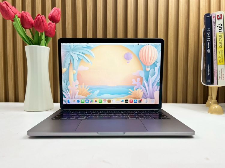 Apple Macbook Pro 13 Inch วินโดว์ 8 กิกะไบต์ อื่นๆ ไม่ใช่ MacBook Pro (13.3-inch,2020 Two Thunderbolt 3 ports) Ram8GB SSD512GB SpaceGray