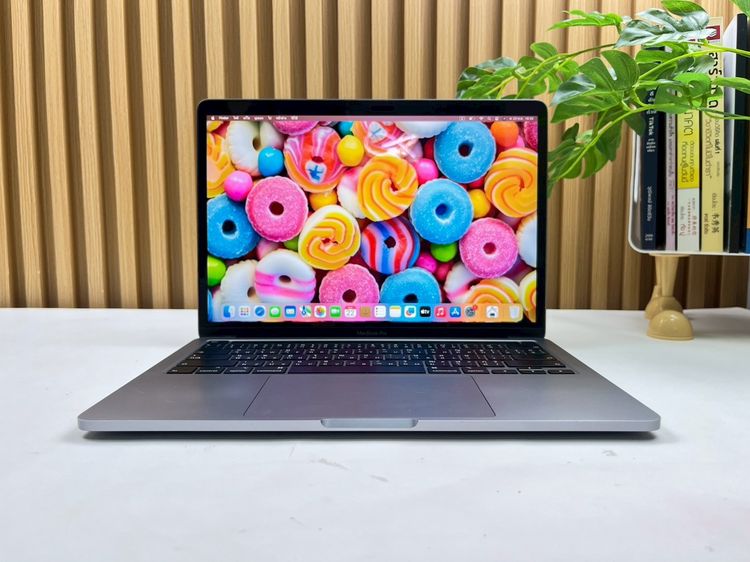Apple Macbook Pro 13 Inch แมค โอเอส 8 กิกะไบต์ อื่นๆ ไม่ใช่ MacBook Pro (13.3-inch,2020 Two Thunderbolt 3 ports) Ram8GB SSD512GB SpaceGray 