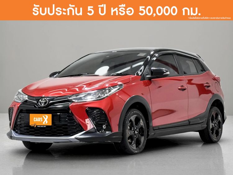 Toyota Yaris 2021 1.2 Sport Premium X Sedan เบนซิน ไม่ติดแก๊ส เกียร์อัตโนมัติ แดง