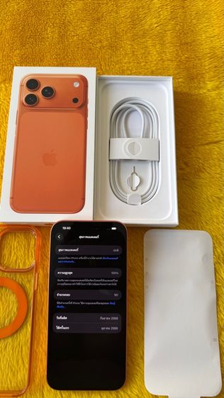 iPhone 17 ProMax-ส้มใหม่มาก รูปที่ 3