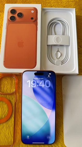 iPhone 17 ProMax-ส้มใหม่มาก