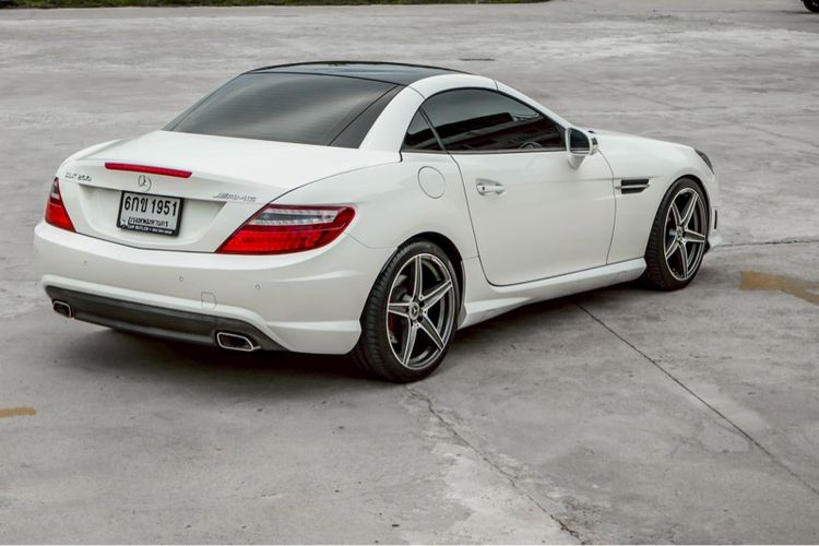 รถ Mercedes-Benz SLK-Class SLK200 AMG สี ขาว