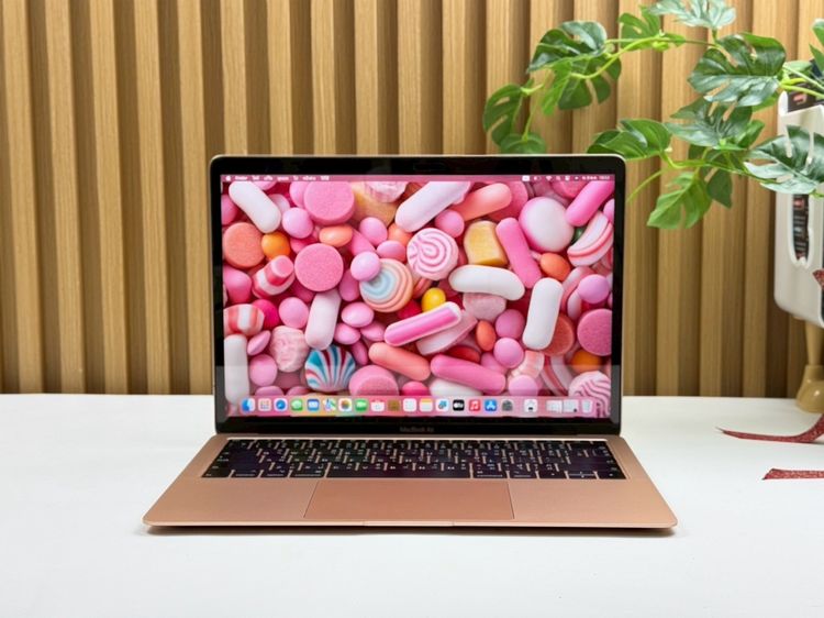 Apple แมค โอเอส 8 กิกะไบต์ อื่นๆ ไม่ใช่ MacBook Air 13-inch 2019 Ram8GB SSD128GB Gold