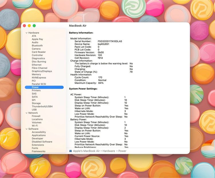 MacBook Air 13.6-inch M2 2022 Ram8GB SSD512GB Starlight apple care+ 1 September 2026 รูปที่ 14