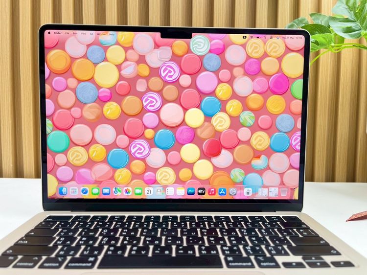 MacBook Air 13.6-inch M2 2022 Ram8GB SSD512GB Starlight apple care+ 1 September 2026 รูปที่ 4