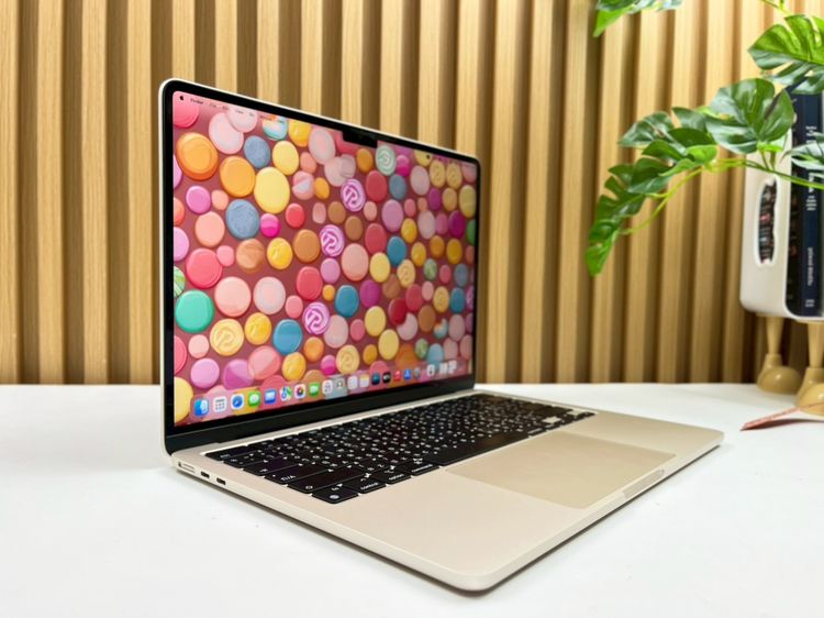 MacBook Air 13.6-inch M2 2022 Ram8GB SSD512GB Starlight apple care+ 1 September 2026 รูปที่ 2