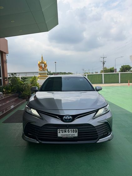 Toyota Camry 2022 2.5 HEV Premium Luxury Sedan ไฮบริด ไม่ติดแก๊ส เกียร์อัตโนมัติ เทา