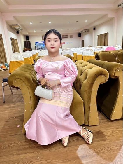 หญิง ชมพู M อื่นๆ ชุดไทยเด็ก