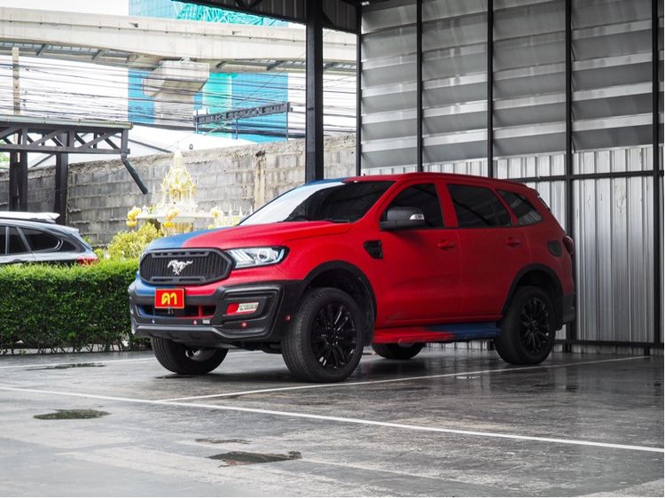 Ford Everest 2022 2.0 Titanium Plus Utility-car ดีเซล ไม่ติดแก๊ส เกียร์อัตโนมัติ แดง
