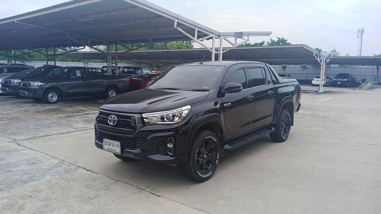 Toyota Hilux Revo 2020 2.4 Prerunner G Rocco Pickup ดีเซล ไม่ติดแก๊ส เกียร์ธรรมดา ดำ รูปที่ 2