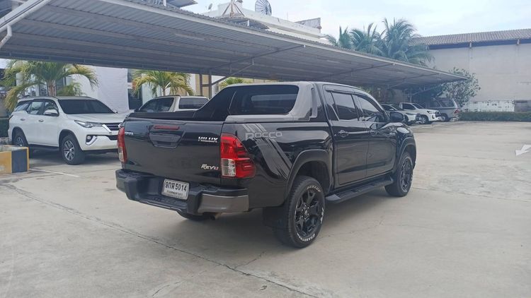 Toyota Hilux Revo 2020 2.4 Prerunner G Rocco Pickup ดีเซล ไม่ติดแก๊ส เกียร์ธรรมดา ดำ รูปที่ 3