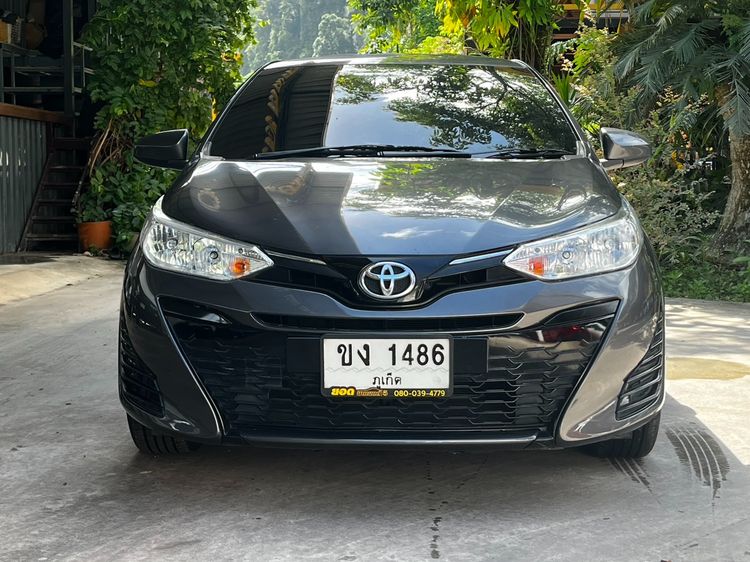 Toyota Yaris 2019 1.2 Entry Sedan เบนซิน ไม่ติดแก๊ส เกียร์อัตโนมัติ เทา รูปที่ 2