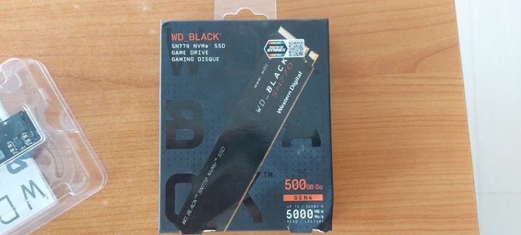 ขาย SSD M.2 WD BLACK SN770 NVMe 500GB Gen4 สภาพนางฟ้า 100เปอร์เซ็น โดนไฟแค่ครั้งเดียว เหมือนได้ของใหม่ รูปที่ 4