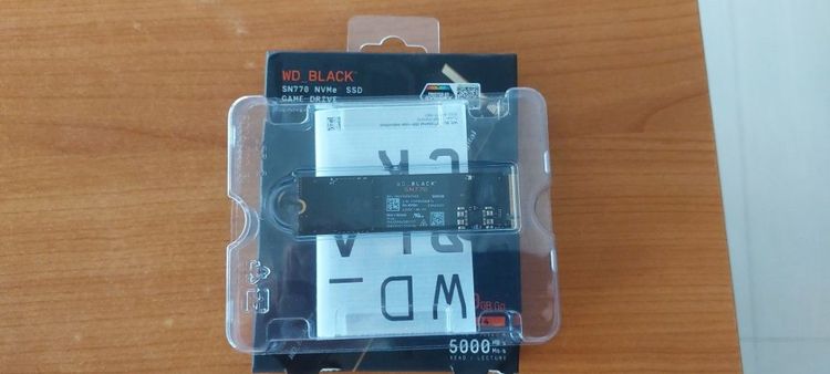 ขาย SSD M.2 WD BLACK SN770 NVMe 500GB Gen4 สภาพนางฟ้า 100เปอร์เซ็น โดนไฟแค่ครั้งเดียว เหมือนได้ของใหม่ รูปที่ 3