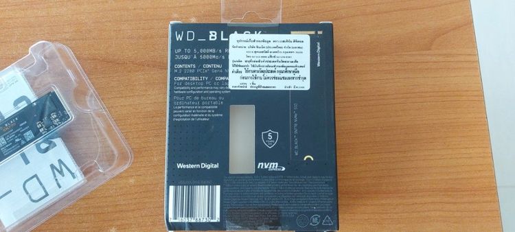 ขาย SSD M.2 WD BLACK SN770 NVMe 500GB Gen4 สภาพนางฟ้า 100เปอร์เซ็น โดนไฟแค่ครั้งเดียว เหมือนได้ของใหม่ รูปที่ 5