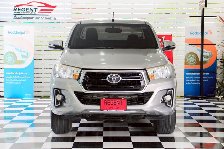 Toyota Hilux Revo 2017 2.4 E Prerunner Pickup ดีเซล ไม่ติดแก๊ส เกียร์ธรรมดา เทา รูปที่ 2