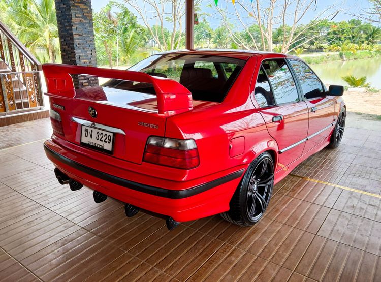 BMW Series 3 1996 335i Sedan เบนซิน ไม่ติดแก๊ส เกียร์อัตโนมัติ แดง รูปที่ 4