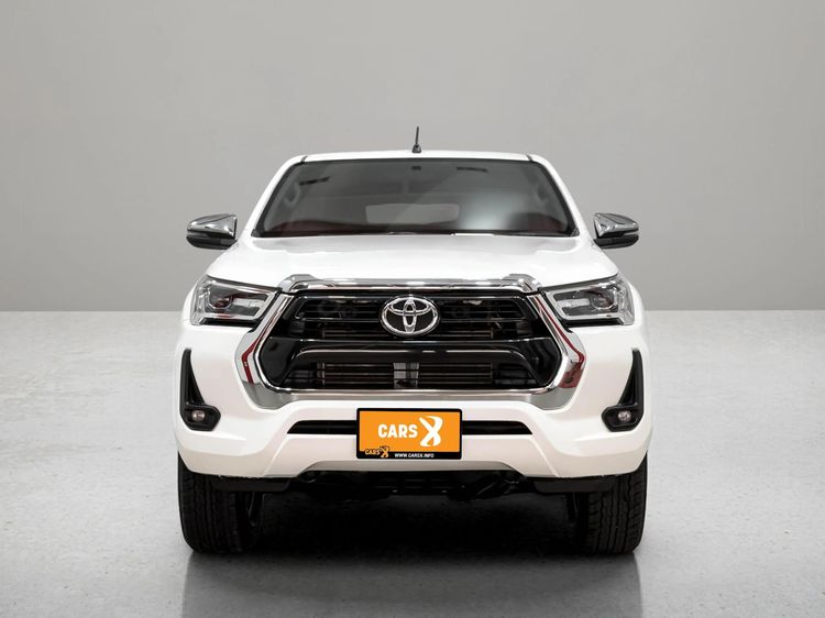Toyota Hilux Revo 2022 Smart Cab 2.4 Entry Prerunner Pickup ดีเซล ไม่ติดแก๊ส เกียร์อัตโนมัติ ขาว รูปที่ 2