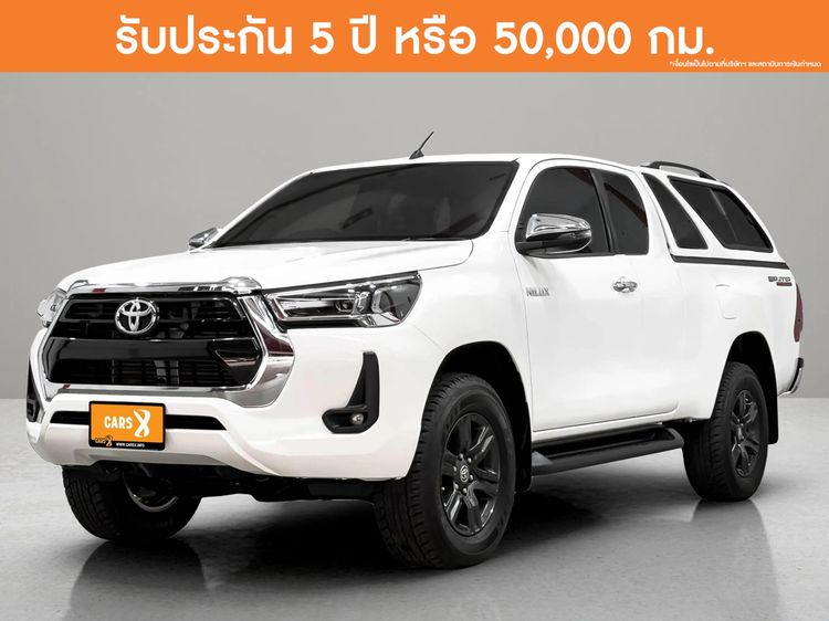 รถ Toyota Hilux Revo Smart Cab 2.4 Entry Prerunner สี ขาว