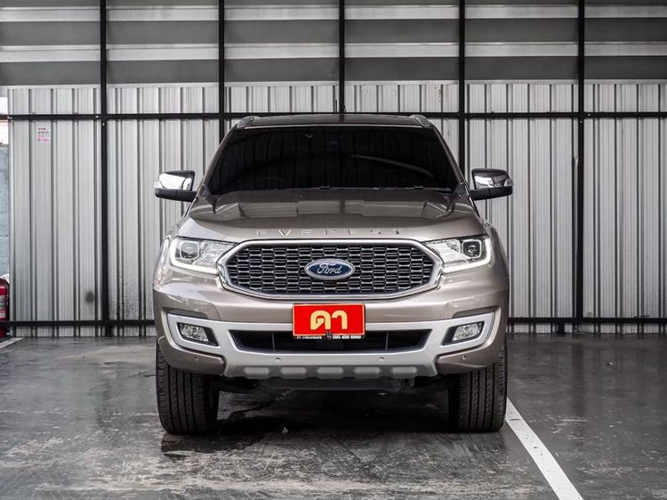 Ford Everest 2021 2.0 Titanium Plus Utility-car ดีเซล ไม่ติดแก๊ส เกียร์อัตโนมัติ น้ำตาล รูปที่ 3