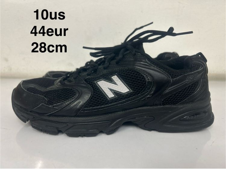 ดำ ผ้า รองเท้าผ้าใบ UK 9.5 | EU 44 | US 10 รองเท้า new balance530