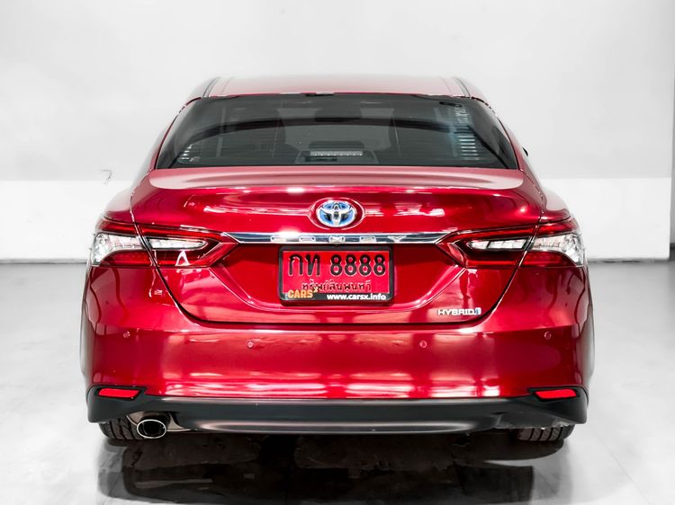 Toyota Camry 2021 2.5 HEV Premium Luxury Sedan ไฮบริด เกียร์อัตโนมัติ แดง รูปที่ 4