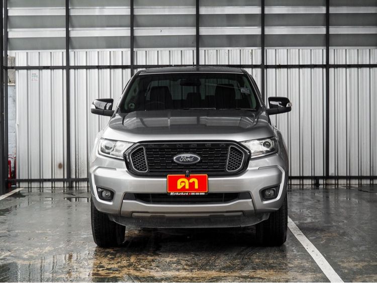 Ford Ranger 2022 2.2 Hi-Rider XLT Pickup ดีเซล ไม่ติดแก๊ส เกียร์ธรรมดา เทา รูปที่ 3