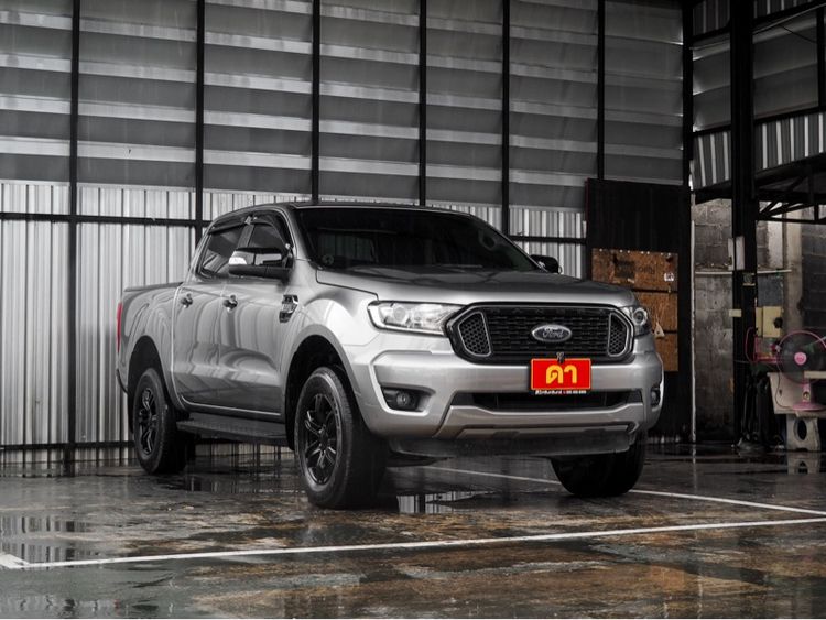 Ford Ranger 2022 2.2 Hi-Rider XLT Pickup ดีเซล ไม่ติดแก๊ส เกียร์ธรรมดา เทา รูปที่ 2