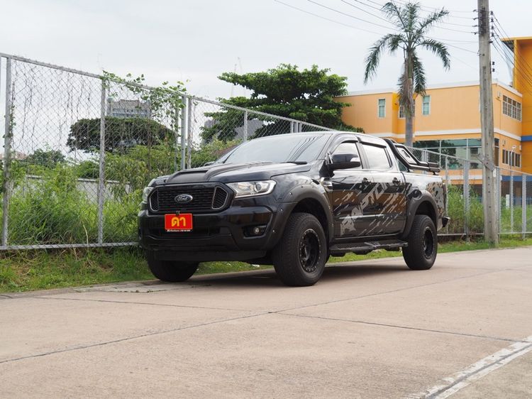 Ford Ranger 2021 2.2 Hi-Rider XLT Pickup ดีเซล ไม่ติดแก๊ส เกียร์อัตโนมัติ ดำ รูปที่ 2