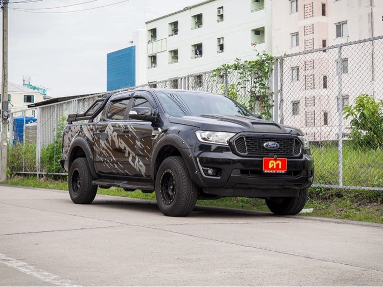 รถ Ford Ranger 2.2 Hi-Rider XLT สี ดำ