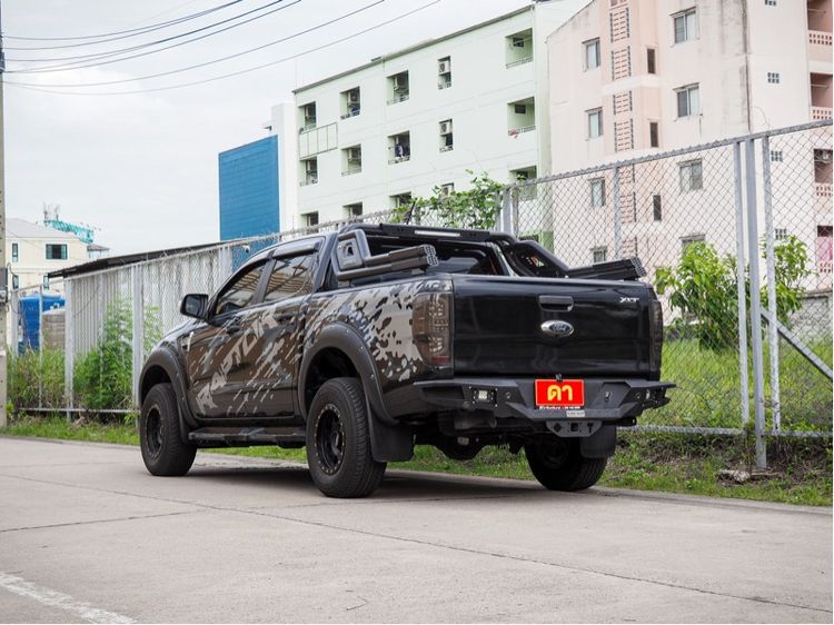 Ford Ranger 2021 2.2 Hi-Rider XLT Pickup ดีเซล ไม่ติดแก๊ส เกียร์อัตโนมัติ ดำ รูปที่ 4