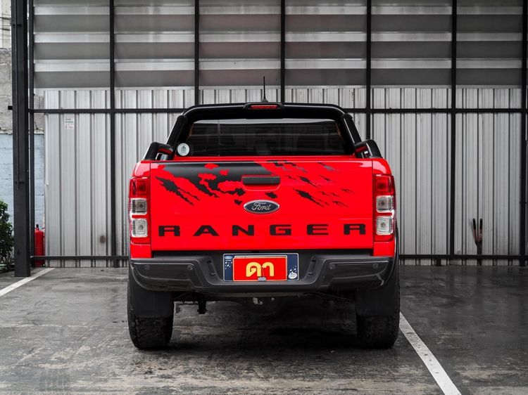 Ford Ranger 2022 2.2 Hi-Rider FX4 Pickup ดีเซล ไม่ติดแก๊ส เกียร์ธรรมดา แดง รูปที่ 4