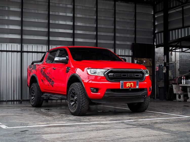 Ford Ranger 2022 2.2 Hi-Rider FX4 Pickup ดีเซล ไม่ติดแก๊ส เกียร์ธรรมดา แดง รูปที่ 2