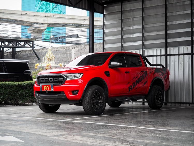 Ford Ranger 2022 2.2 Hi-Rider FX4 Pickup ดีเซล ไม่ติดแก๊ส เกียร์ธรรมดา แดง