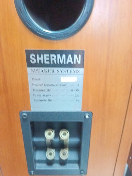 ขาย ลำโพง วางหิ้ง Sherman (Technology by Germany) + ขาตั้ง KTT 4 เสา สวยงาม พร้อม Spike 8 ตัว รูปที่ 4