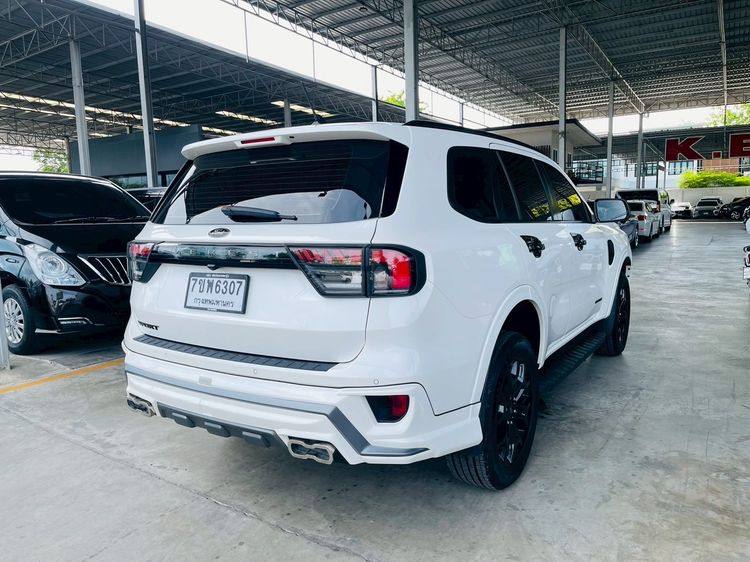 Ford Everest 2024 2.0 Turbo Titanium Sport Utility-car ดีเซล ไม่ติดแก๊ส เกียร์อัตโนมัติ ขาว รูปที่ 4