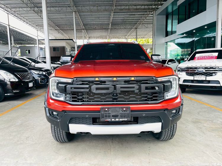 Ford Ranger 2024 2.0 Bi-Turbo Hi-Rider Wildtrak Pickup ดีเซล ไม่ติดแก๊ส เกียร์อัตโนมัติ แดง รูปที่ 3