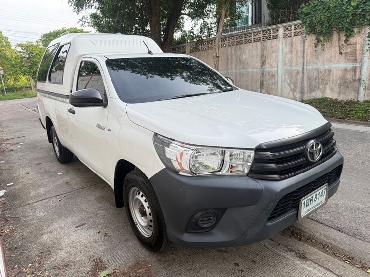 Toyota Hilux Revo 2016 2.4 J Sedan ดีเซล ไม่ติดแก๊ส เกียร์ธรรมดา ขาว รูปที่ 3