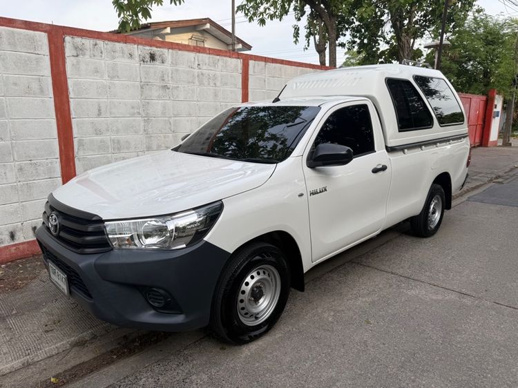 Toyota Hilux Revo 2016 2.4 J Sedan ดีเซล ไม่ติดแก๊ส เกียร์ธรรมดา ขาว รูปที่ 2