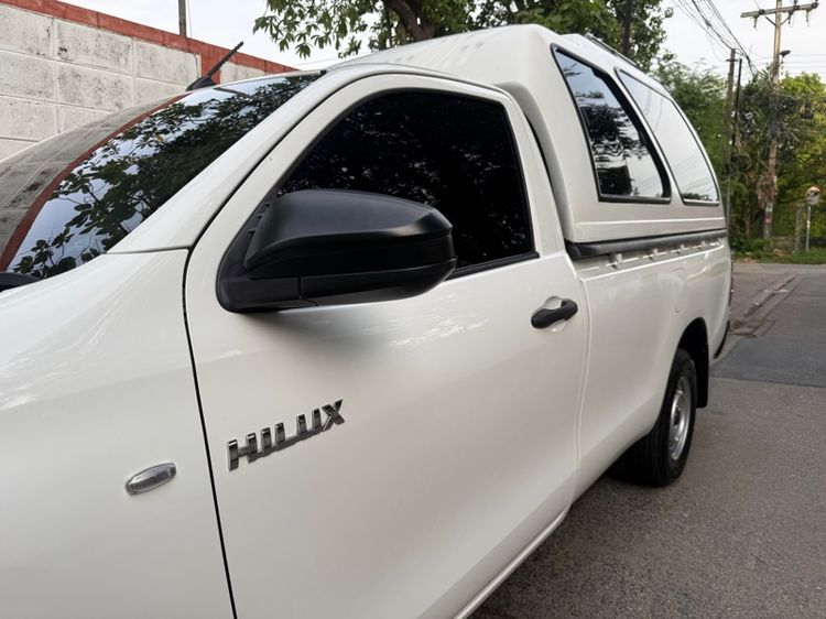 Toyota Hilux Revo 2016 2.4 J Sedan ดีเซล ไม่ติดแก๊ส เกียร์ธรรมดา ขาว รูปที่ 4