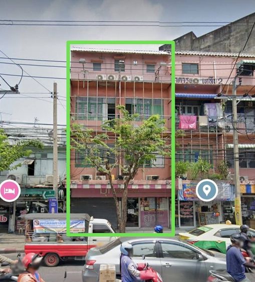ขายตึกแถว 2คูหา ติดหน้าถนนอิสรภาพ สี่แยกบ้านแขก กรุงเทพฯ รูปที่ 2