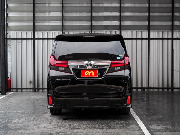Toyota Alphard 2018 2.5 S C-Package Utility-car เบนซิน ไม่ติดแก๊ส เกียร์อัตโนมัติ ดำ รูปที่ 4