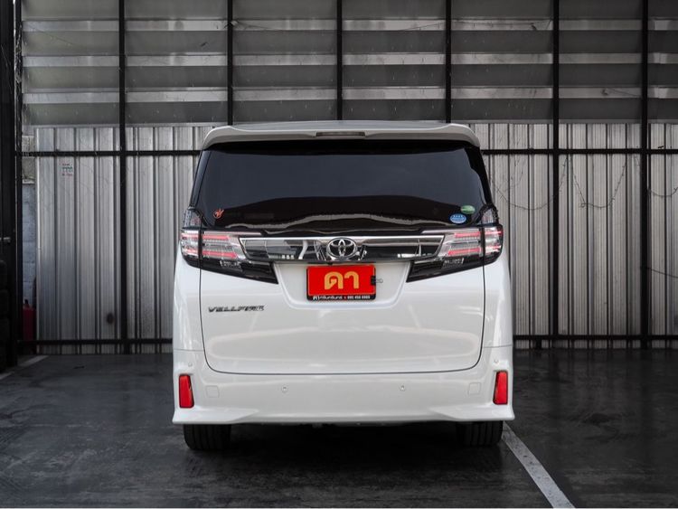 Toyota Vellfire 2018 2.5 Z G Edition Utility-car เบนซิน ไม่ติดแก๊ส เกียร์อัตโนมัติ ขาว รูปที่ 4
