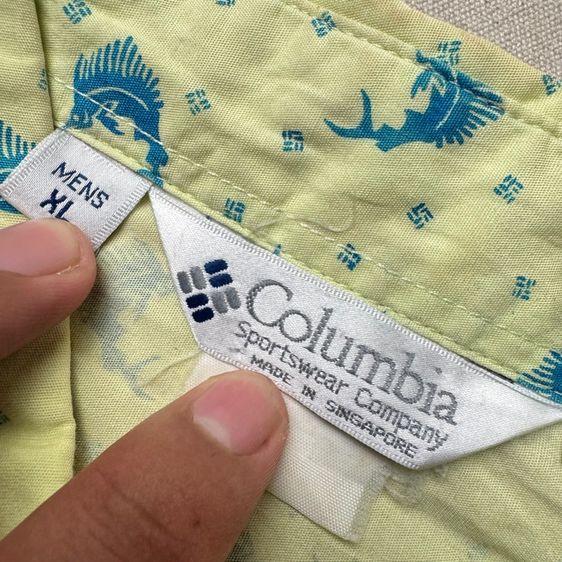 เสื้อเชิ้ต​ Columbia 90s Size XL รูปที่ 4