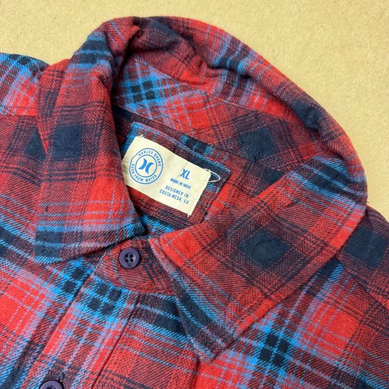 เสื้อเชิ้ต​ Hurley Skateboard Size XL  รูปที่ 5