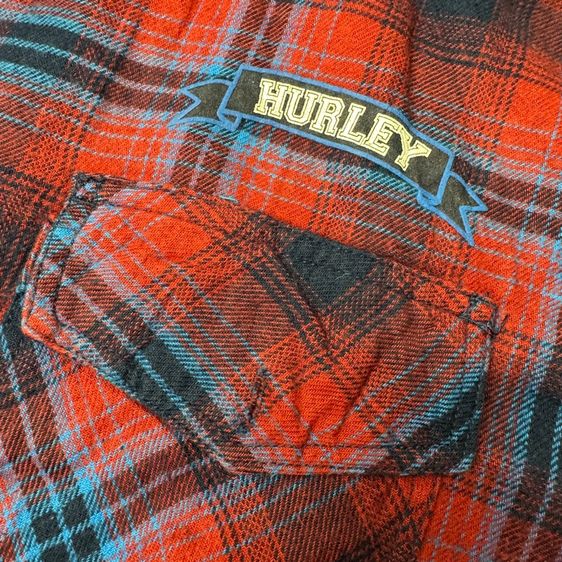 เสื้อเชิ้ต​ Hurley Skateboard Size XL  รูปที่ 6