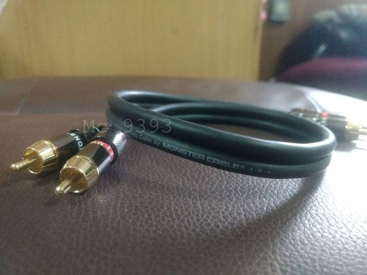 สาย RCA Monster interlink 200 ของใหม่ ยาว 1 เมตร เสียงดีมาก คุ้มเกินราคา รูปที่ 2